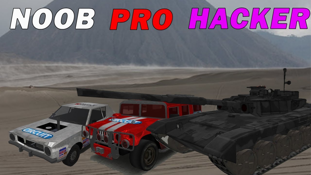 Demolitian Derby 2 - NOOB vs PRO vs  HACKER