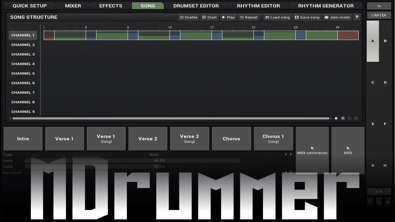 MDrummer basic walk through - part 1