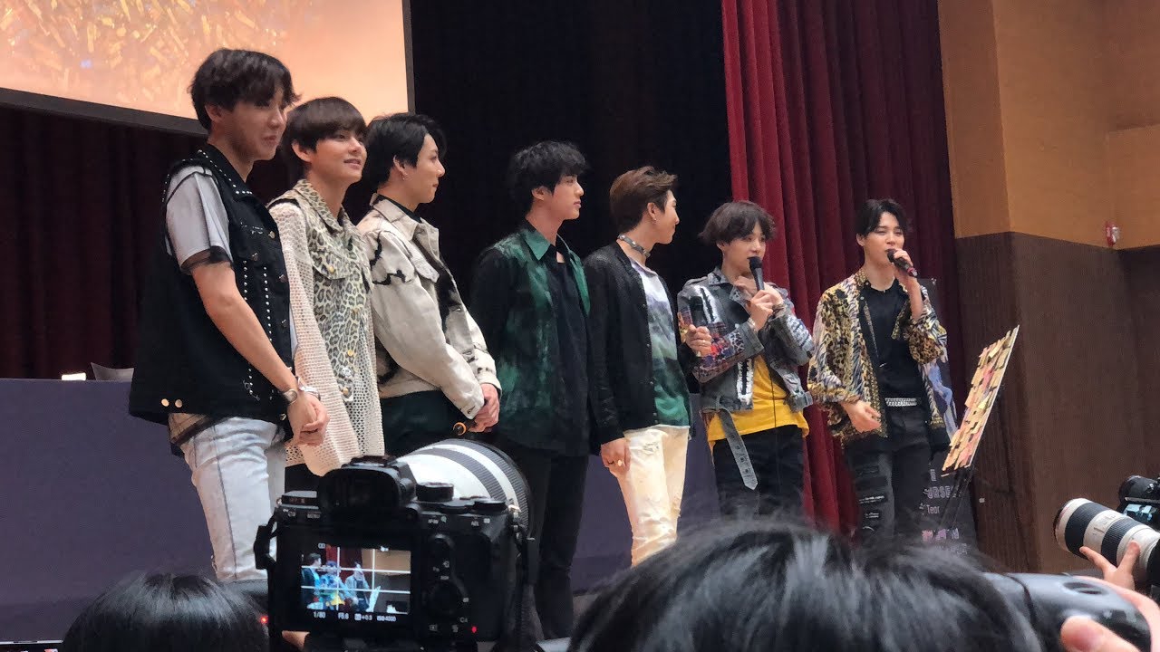 180527  BTS LOVE YOURSELF Tear Fansign [Fancam]