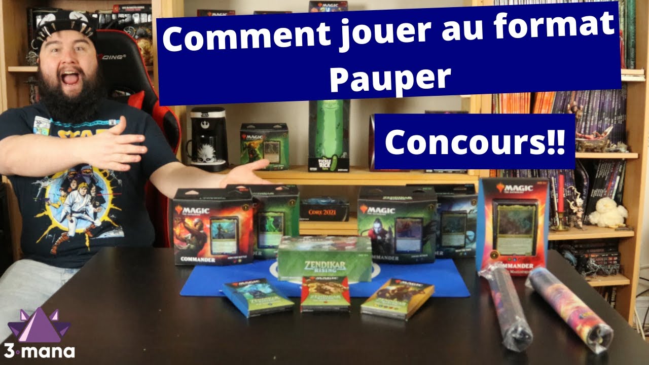 Comment jouer a Pauper - Magic the Gathering + Concours 1000 abonnes!