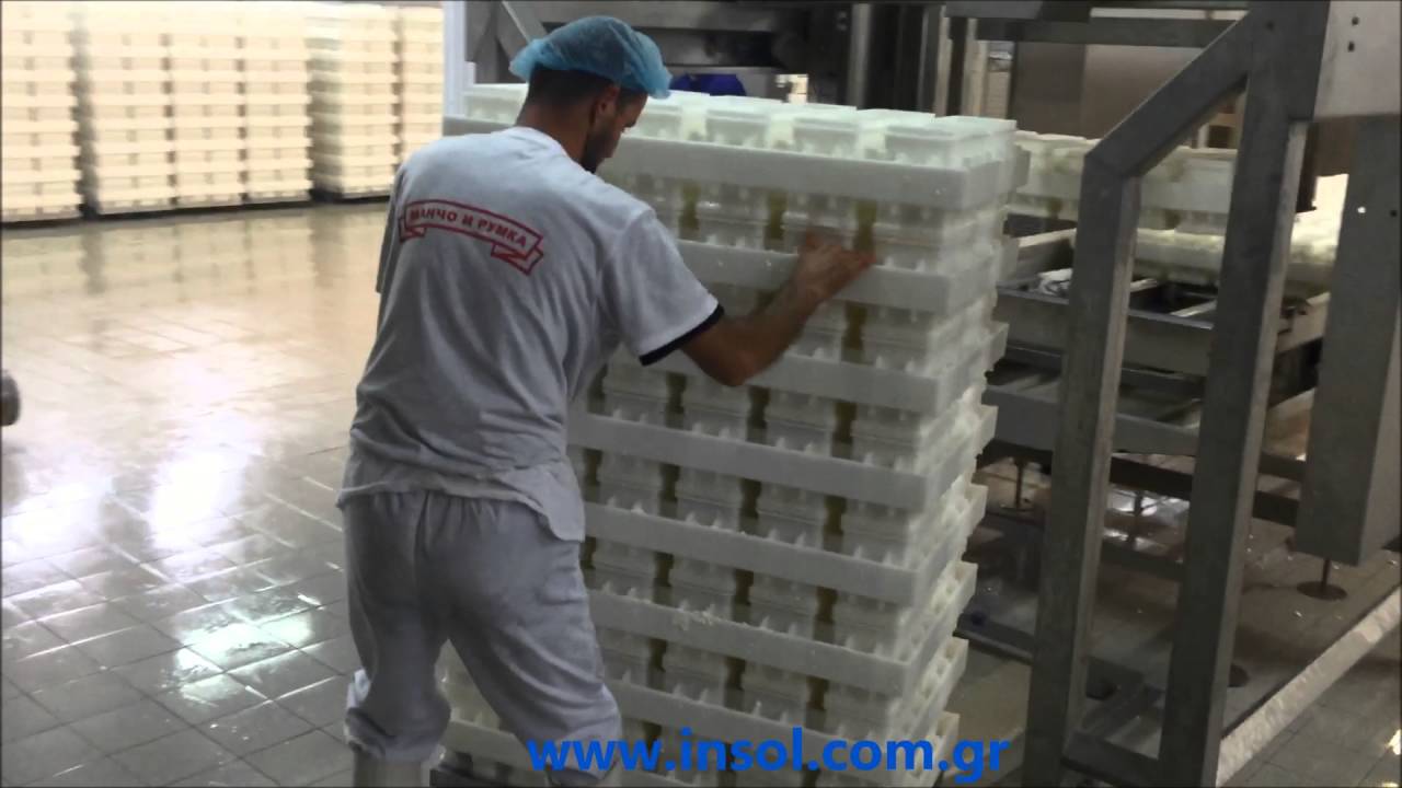 Insol Dairy Machinery  - White Feta Cheese Production Line In Bulgaria