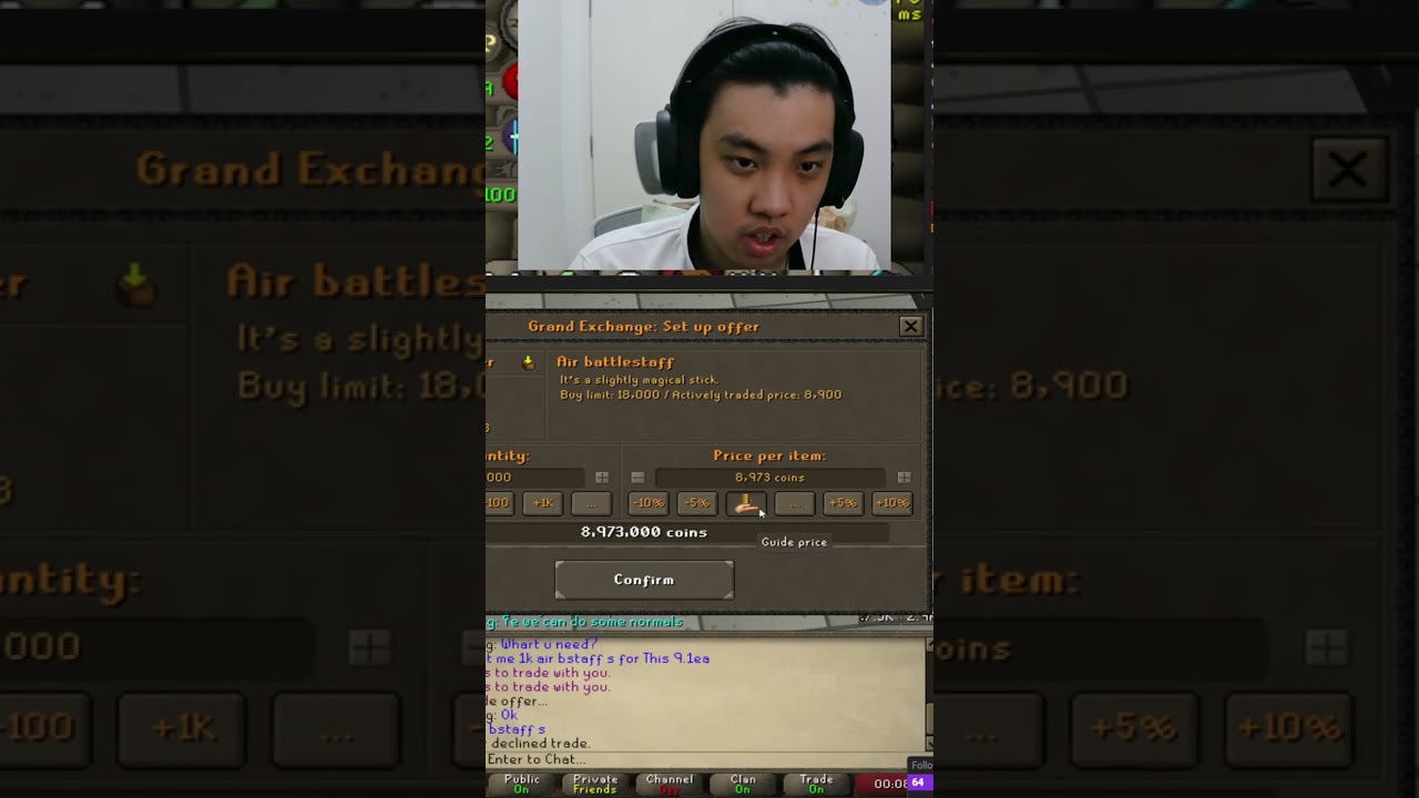 Dumbass falls for an easy scam #oldschoolrs #gaming #osrs #oldschoolrunescape #runescape