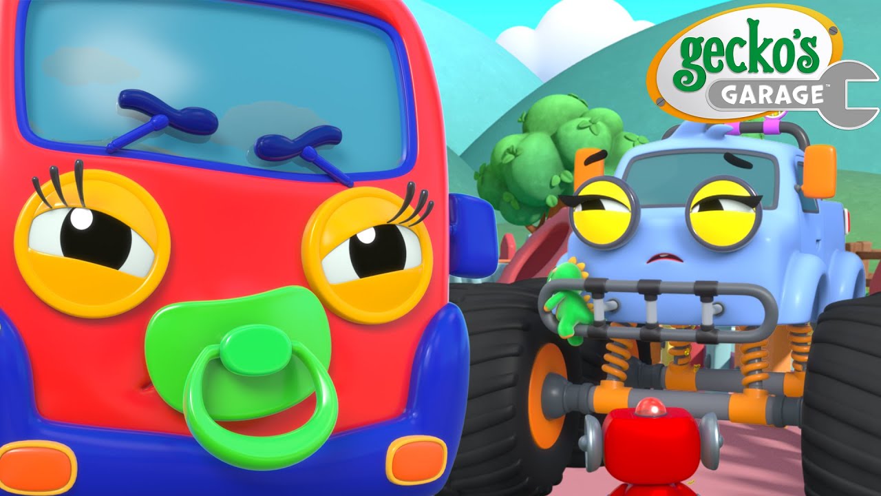 Toy Fight! Baby Truck Gets Angry! | Gecko's Garage | Trucks For Children | Cartoons For Kids