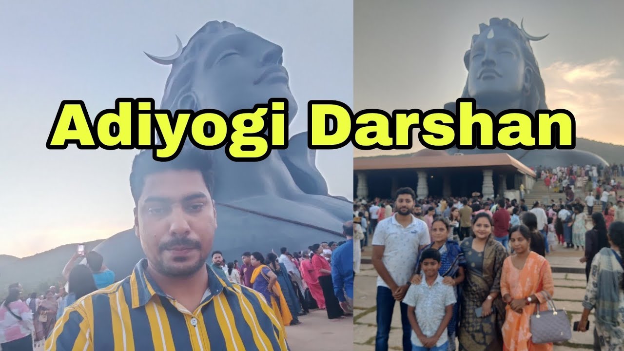 Adiyogi Darshan in Bangalore | Santanu Vlogs 