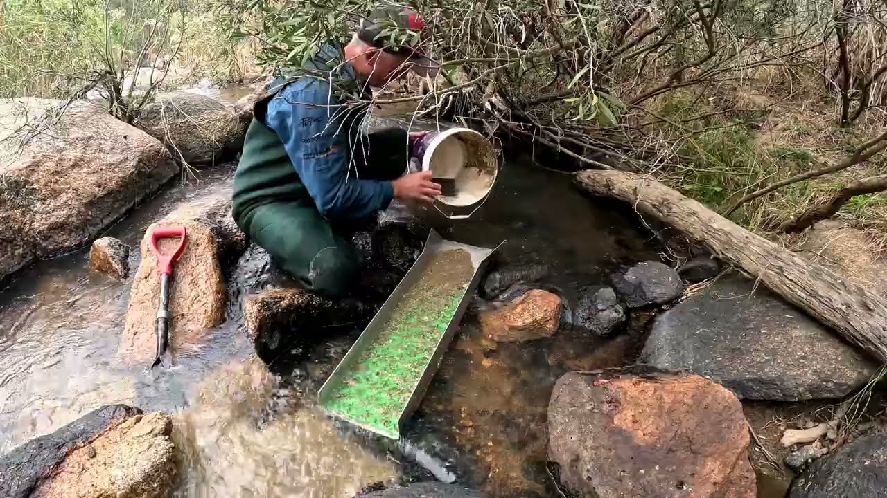 Reedy Creek Eldorado Gold, Crystals and Exploring