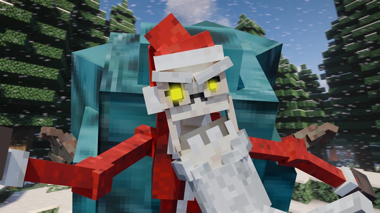 CHRISTMAS DWELLER sizi Minecraft'ta yakalayacak... Yılbaşı Serisi | Bölüm 1