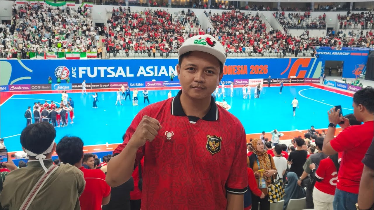 Pertandingan bersejarah, final piala futsal asia 2026, Indonesia vs Iran di indonesia arena