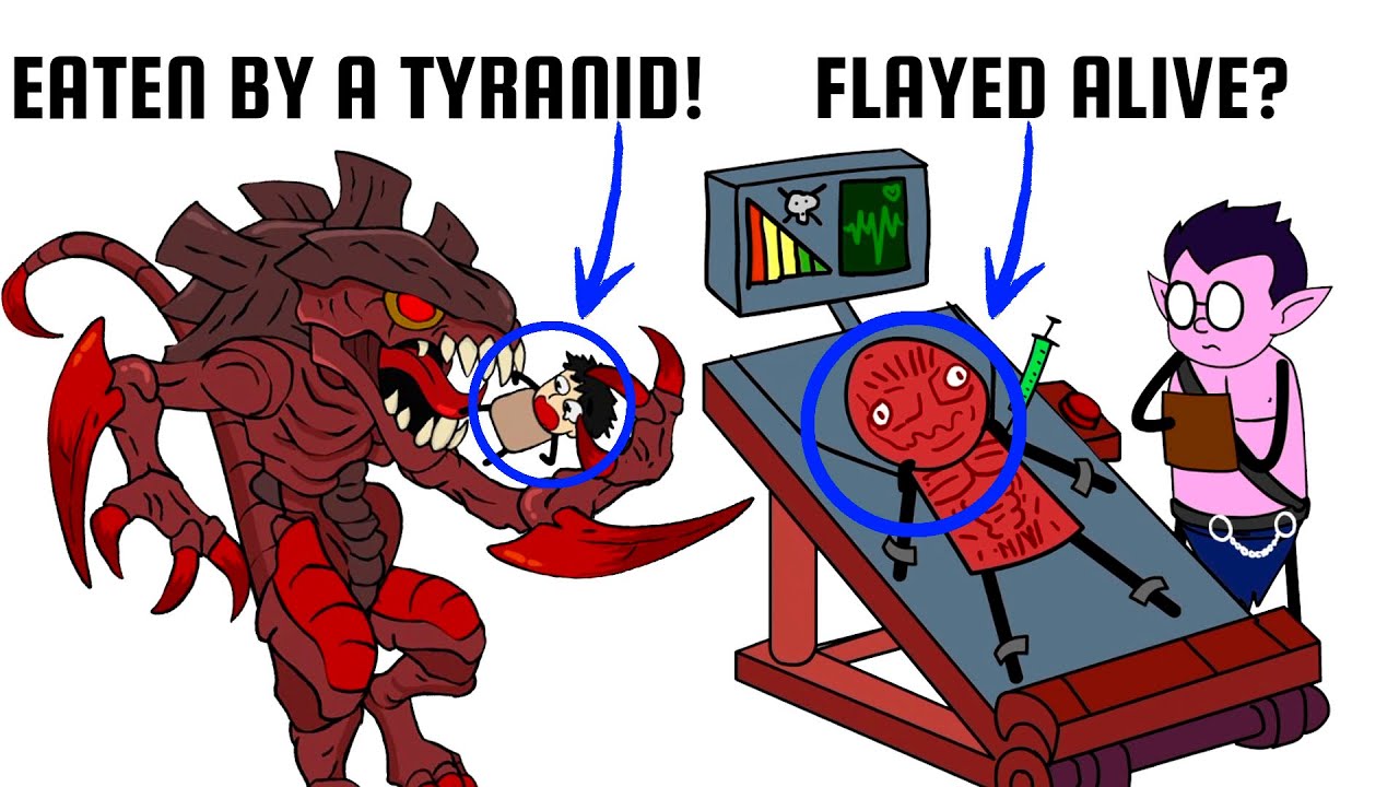 The Worst Ways to Die in the Warhammer 40K Universe
