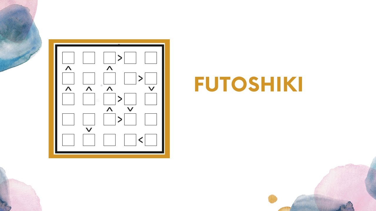 Zeka Oyunları-FUTOSHIKI Nasıl Oynanır?
