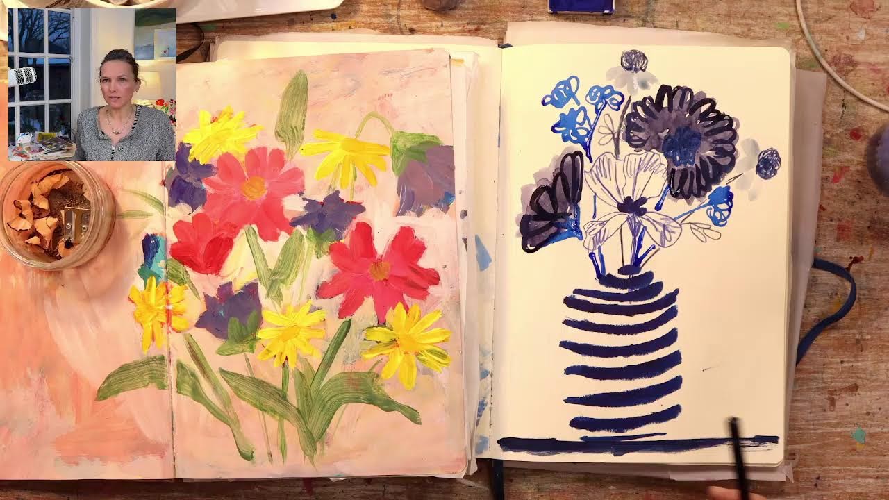Papier und Pigmente Live Stream