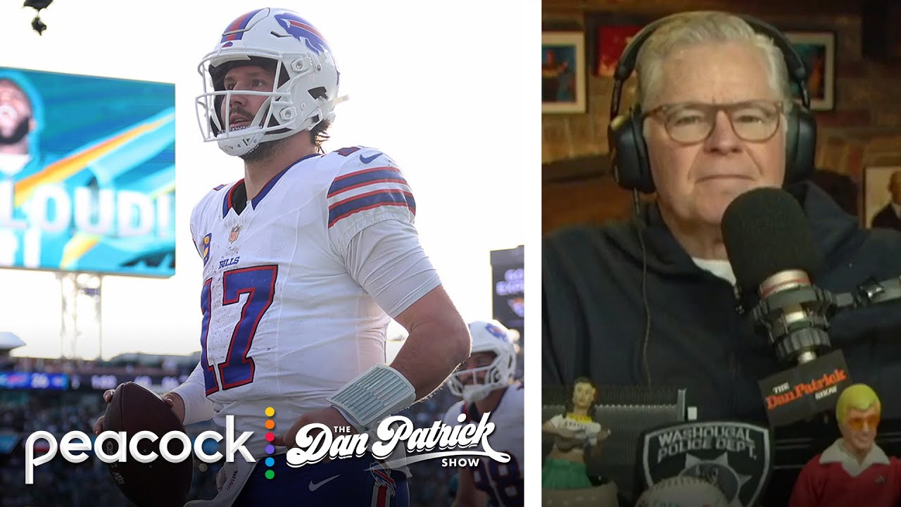 Josh Allen comes up clutch for Bills against Jaguars in Wild Card | Dan Patrick Show | NBC Sports