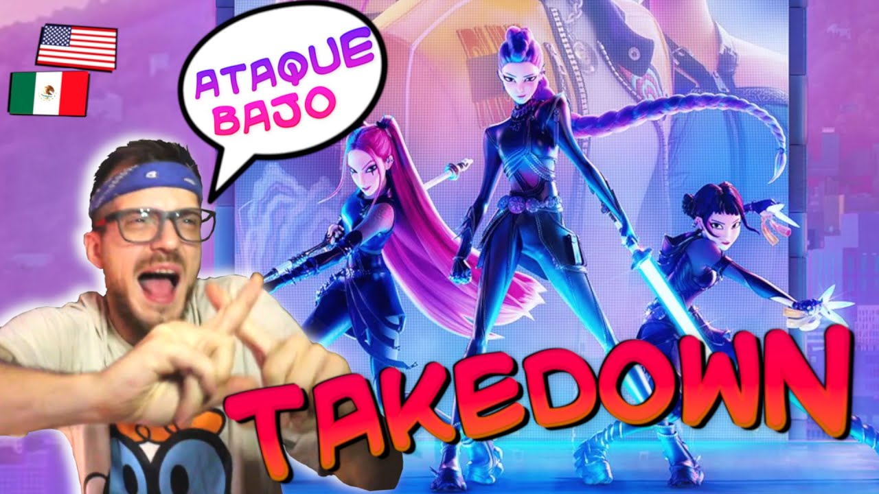La versión extendida de REACCION a **TAKEDOWN** de las Guerreras del K-Pop Demon Hunters