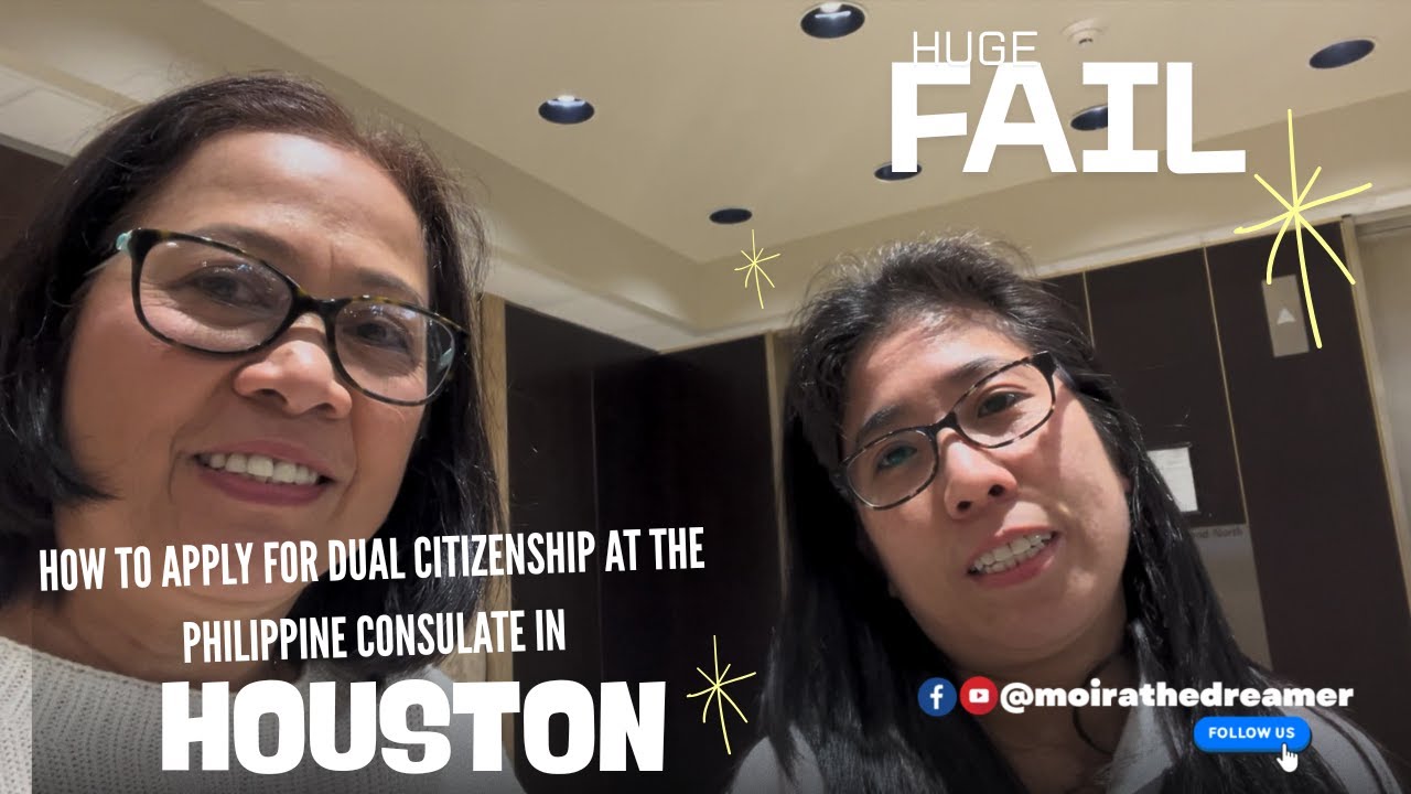 How To File Dual Citizenship at the Philippine Consulate in Houston TX | HUGE Fail! Pinay in ATX