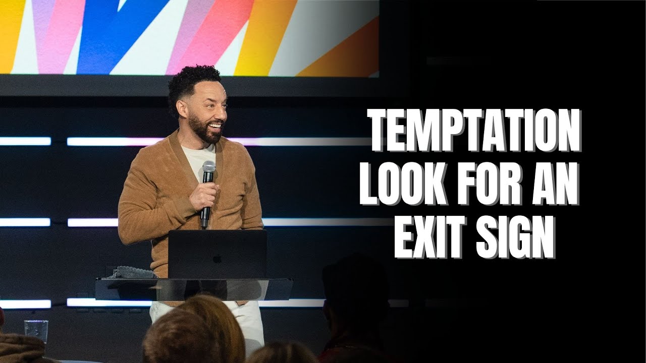 Temptation: Look for YOUR EXIT sign | Pastor Emy Vazquez