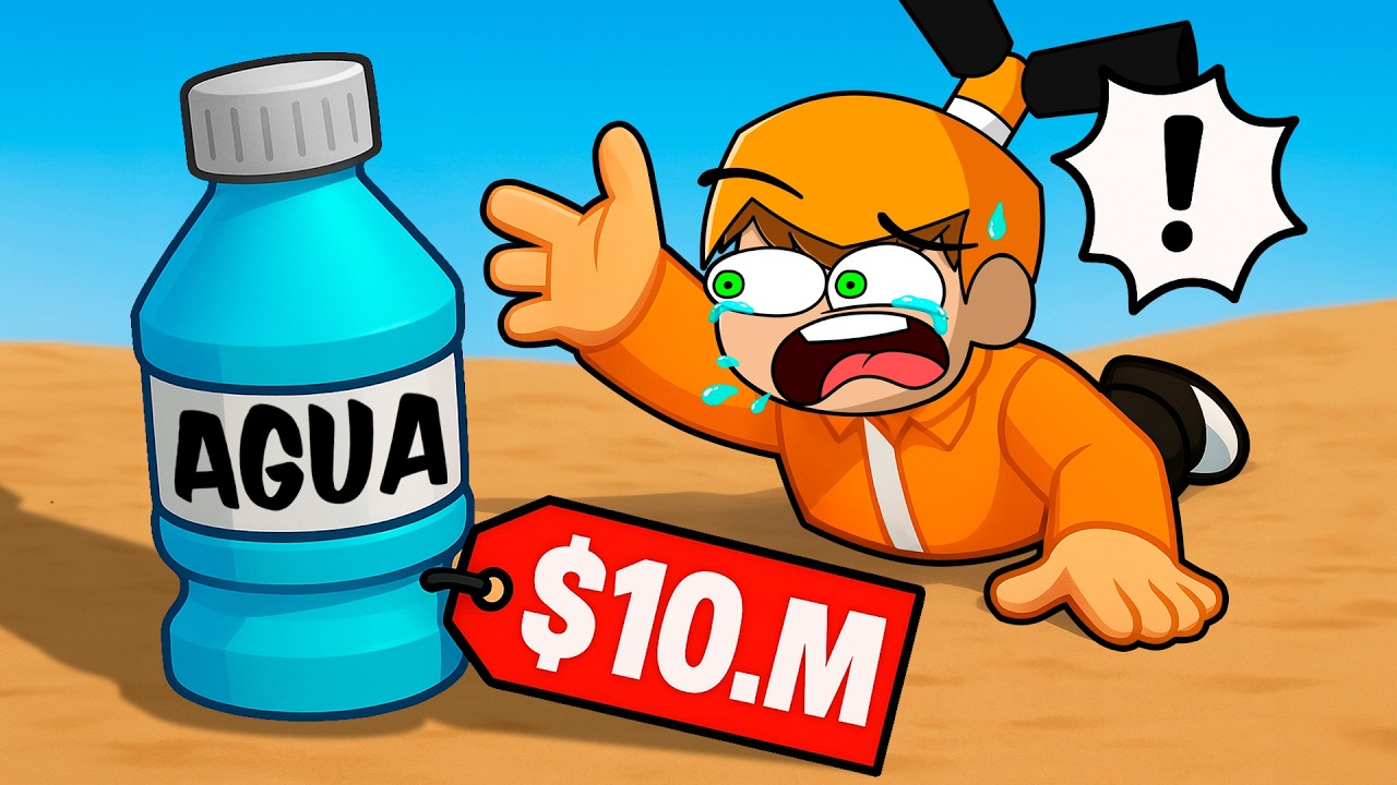 ¡De NOOB a MILLONARIO vendiendo AGUA en Roblox!💰💦