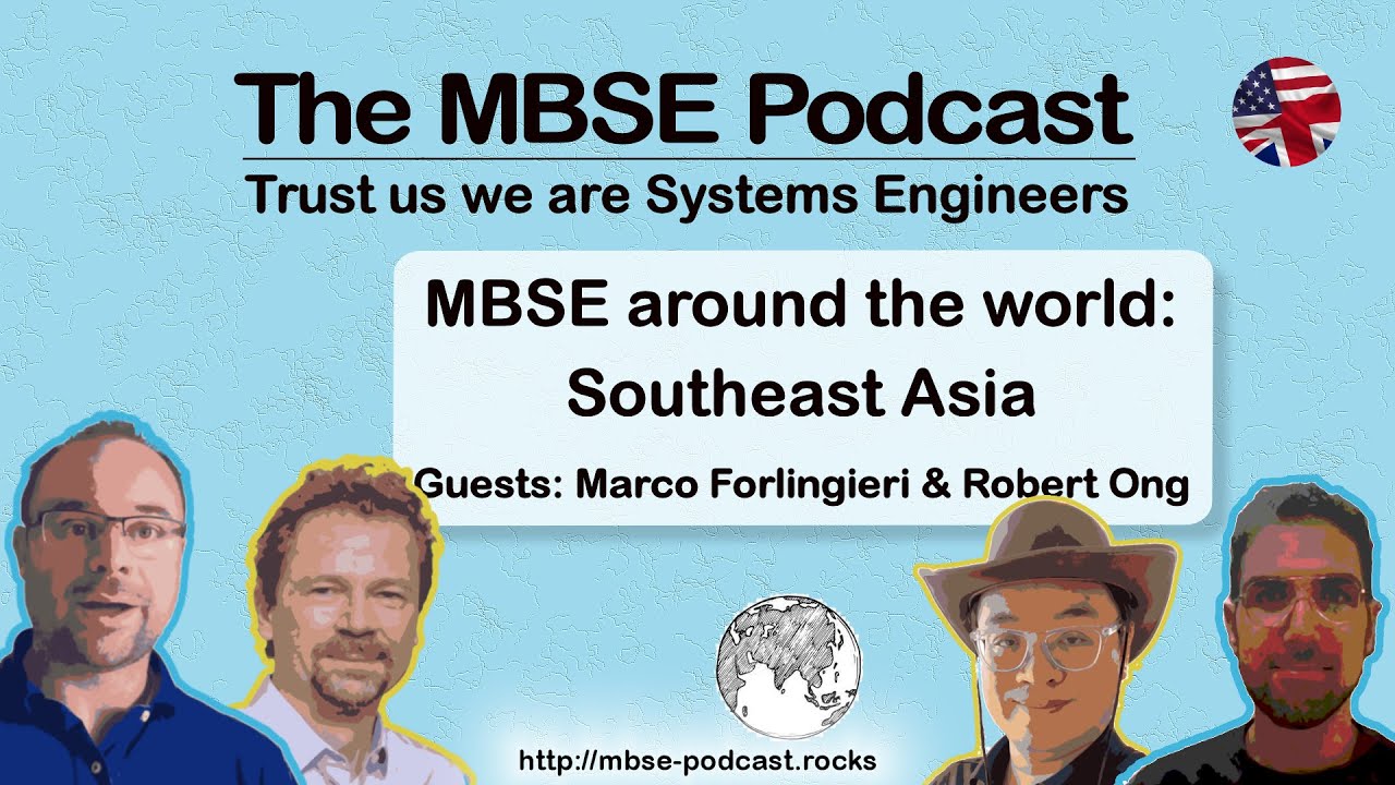[Episode 47] MBSE Around the World: Southeast Asia with Robert Ong and Marco Forlingieri
