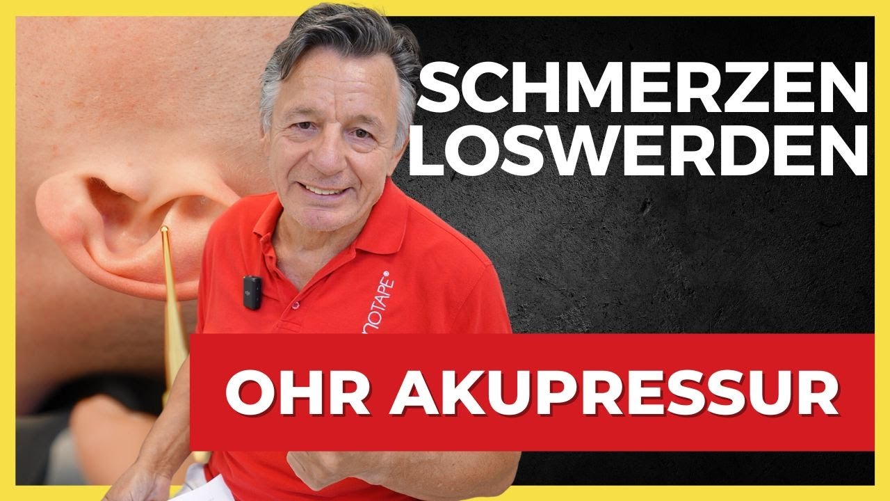 Schmerzen loswerden mit der Ohr Akupressur - Sowas hast du noch nicht gesehen!