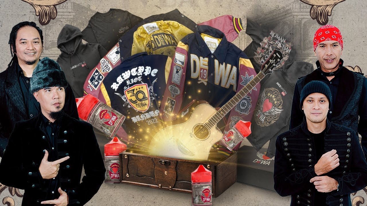Official Rare Merchandise dari Juicenation Company X Dewa19
