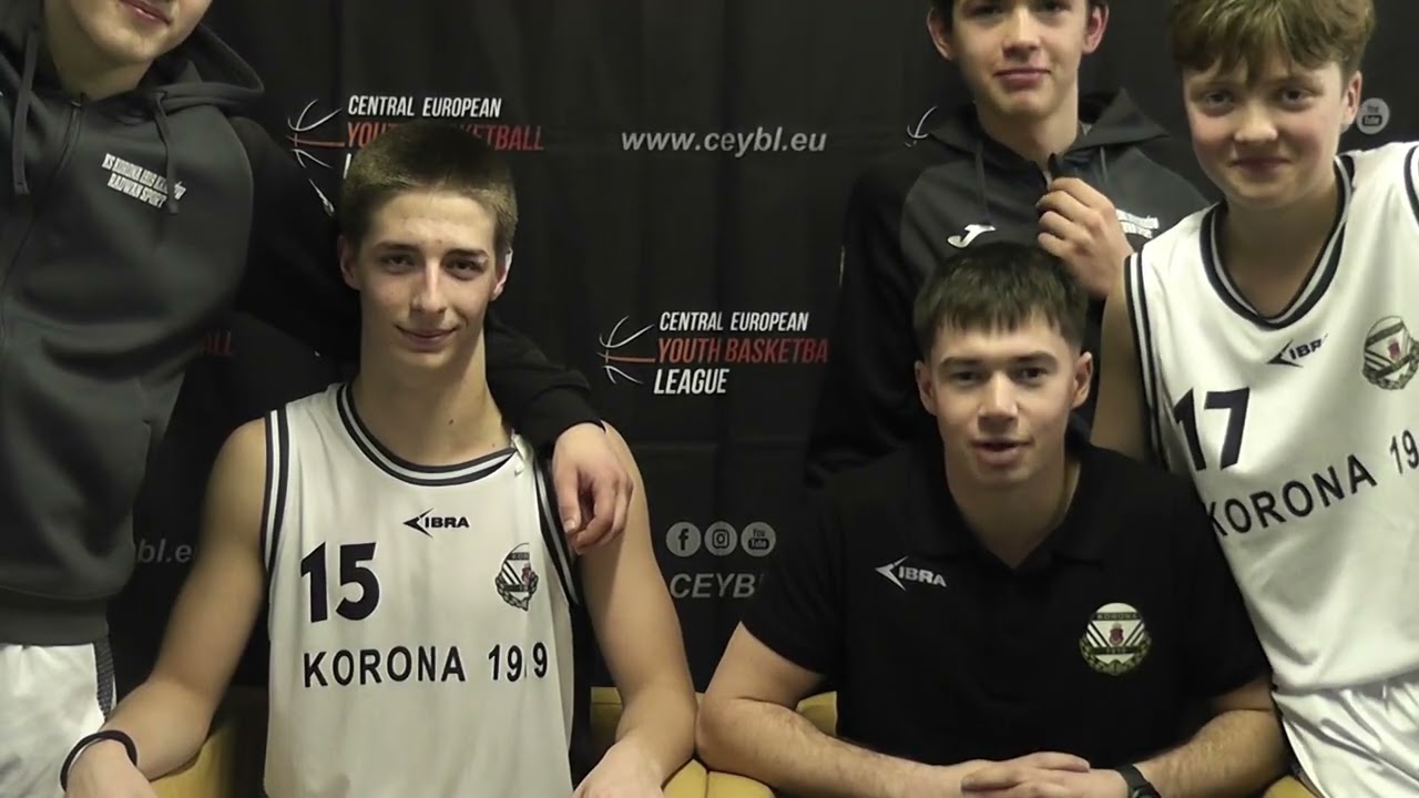 CEYBL U17, 24. 1. 2026, PRESS conference, KS Korona 1919 RadwanSport Kraków - WKS Slask Wroclaw