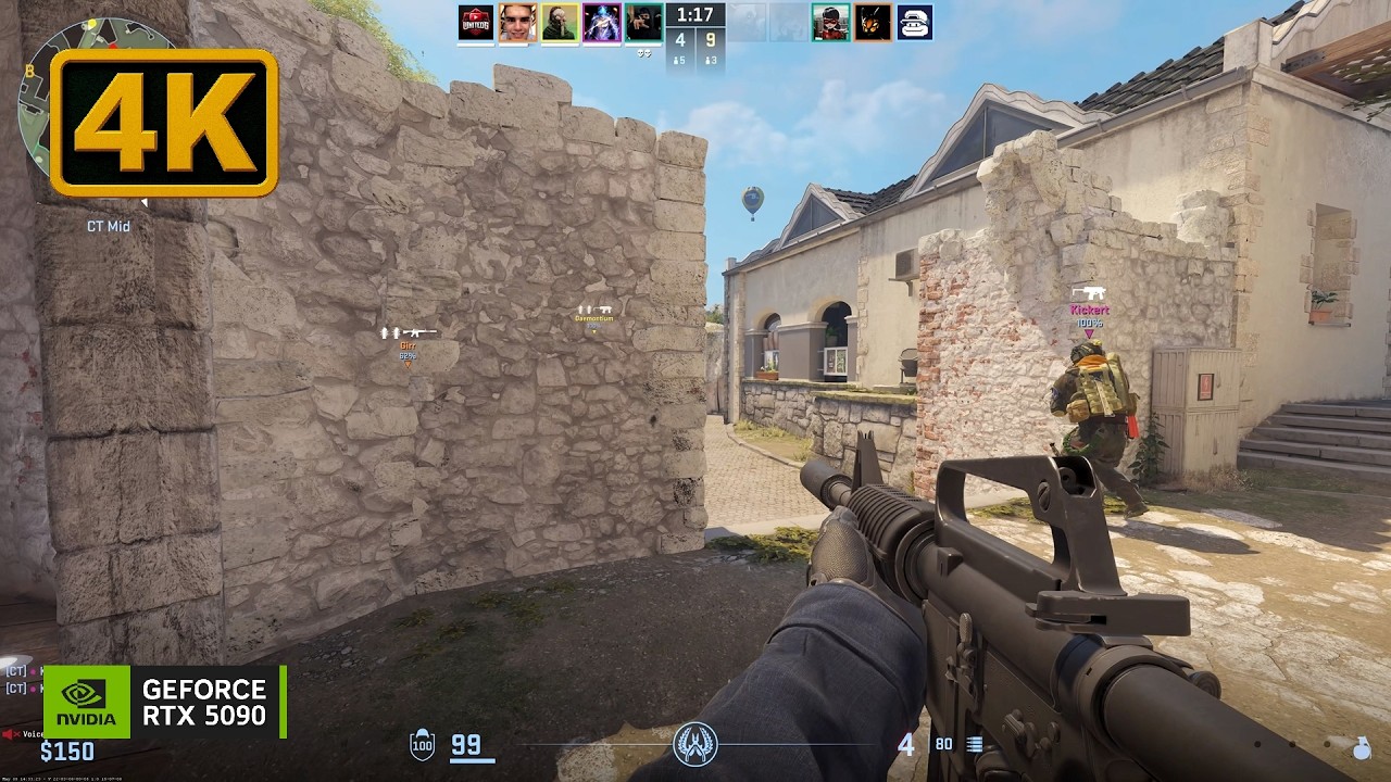 Counter-Strike 2 Gameplay 4K (No Commentary) | LONGPLAY