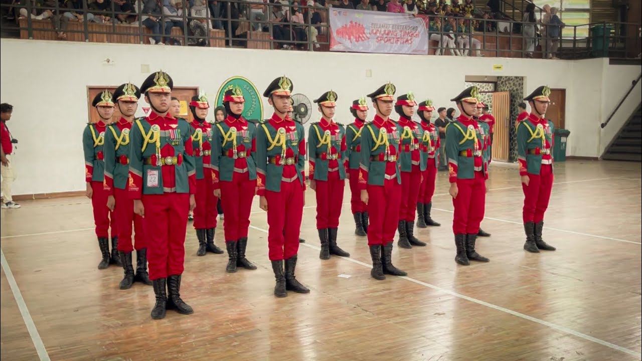 MERINDING! TOP 5 PASKIBRA MTSN 1 GARUT LKBB KAPOLRESTABES BANDUNG 2025