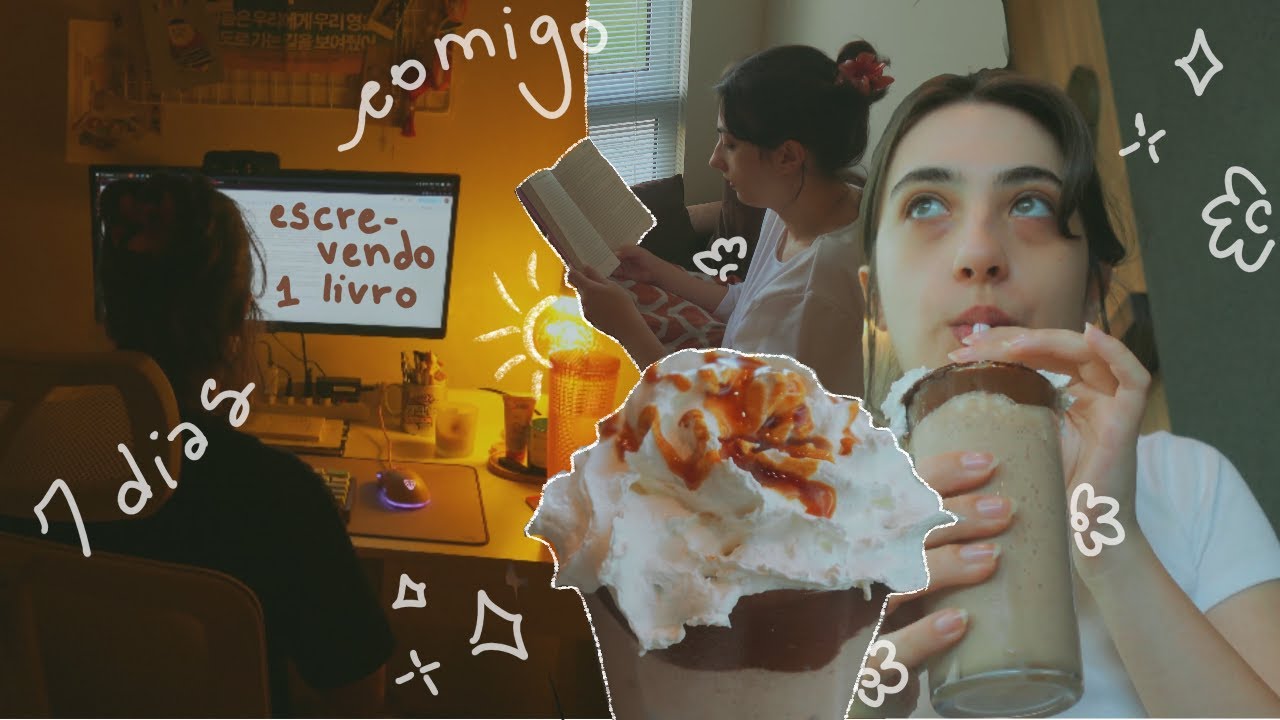 vlog: uma semana comigo ✿ escrevendo meu livro, lendo, jogando e +