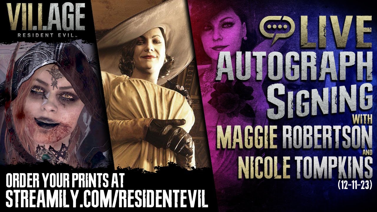 Maggie Robertson & Nicole Tompkins | Resident Evil, Baldur's Gate 3 | Q&A and Autographs (12-11-23)