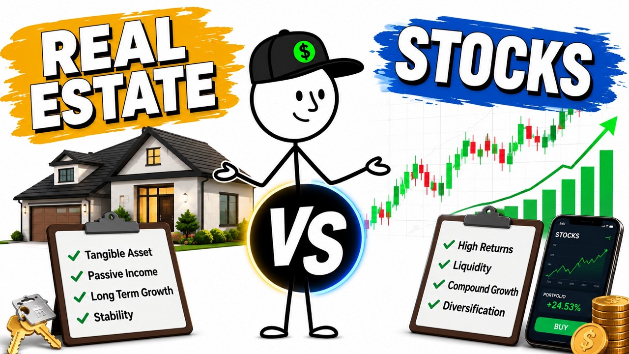 Two Brothers. One Bought a House. One Bought Stocks. Here's Year 30 Results.