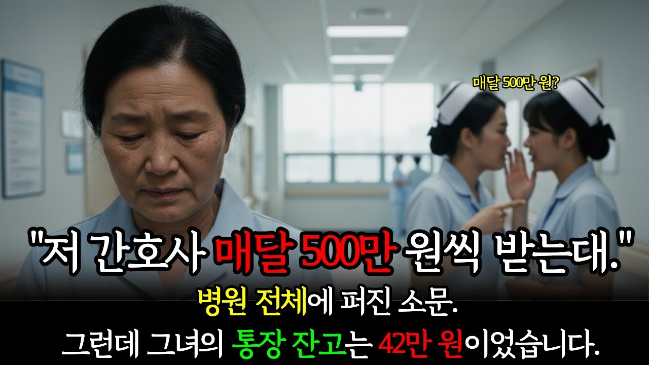 500만 원 받는다고 소문난 가난한 간호사, 말기 암 재벌회장이 조사 끝에 알게 된 충격적 진실 | 감동사전