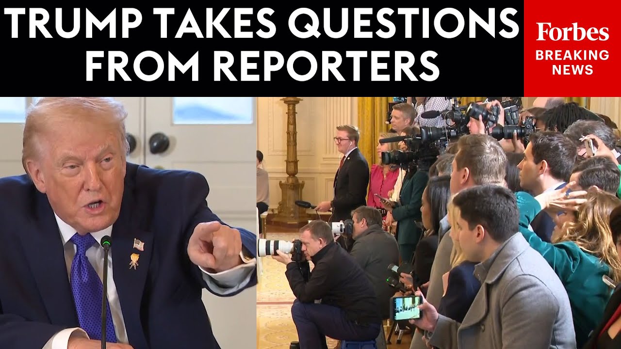 BREAKING NEWS: President Trump Takes Questions From Reporters About Minnesota, Venezuela, And More