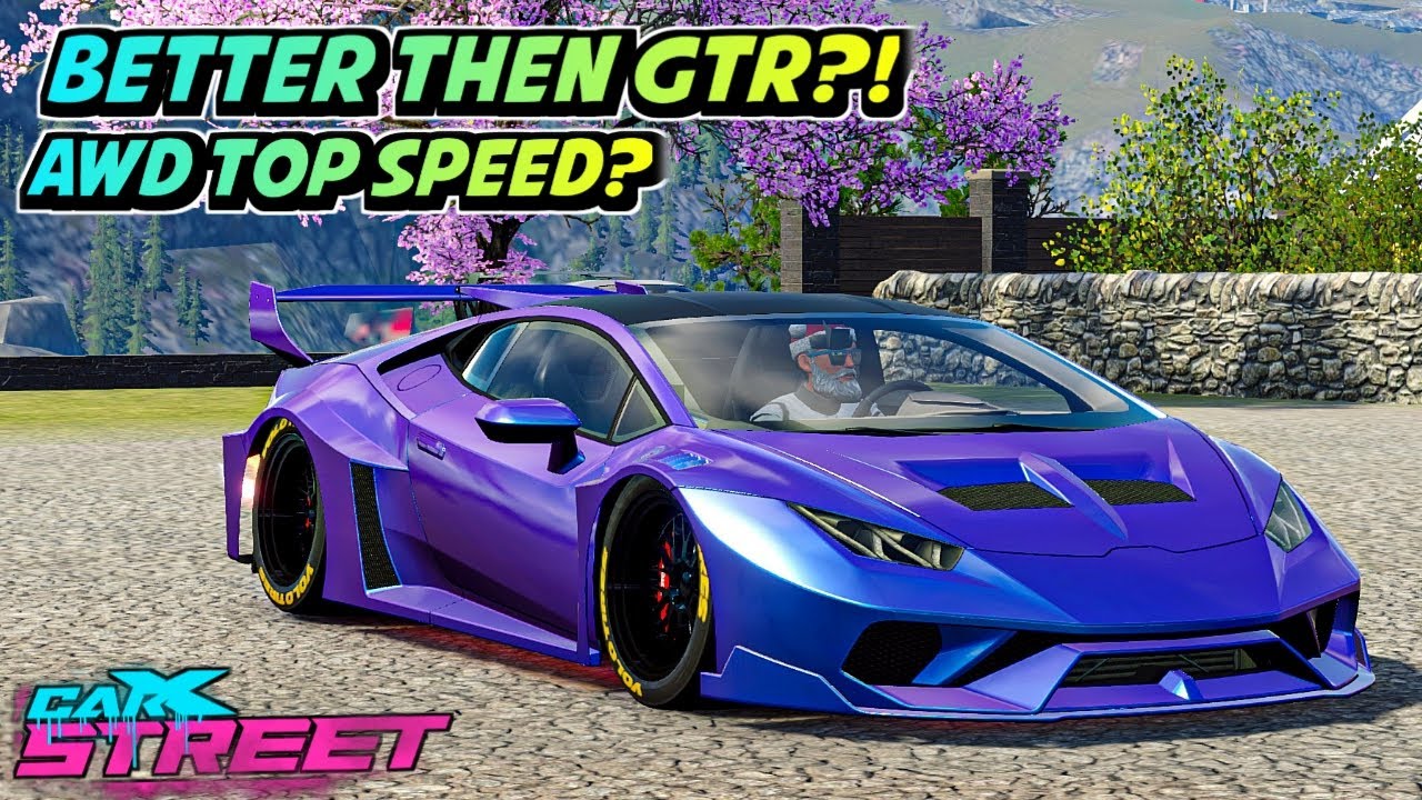 CarX Street | Lamborghini Huracan (LMH) AWD Drag Racing against GTR + Tunes in 4k