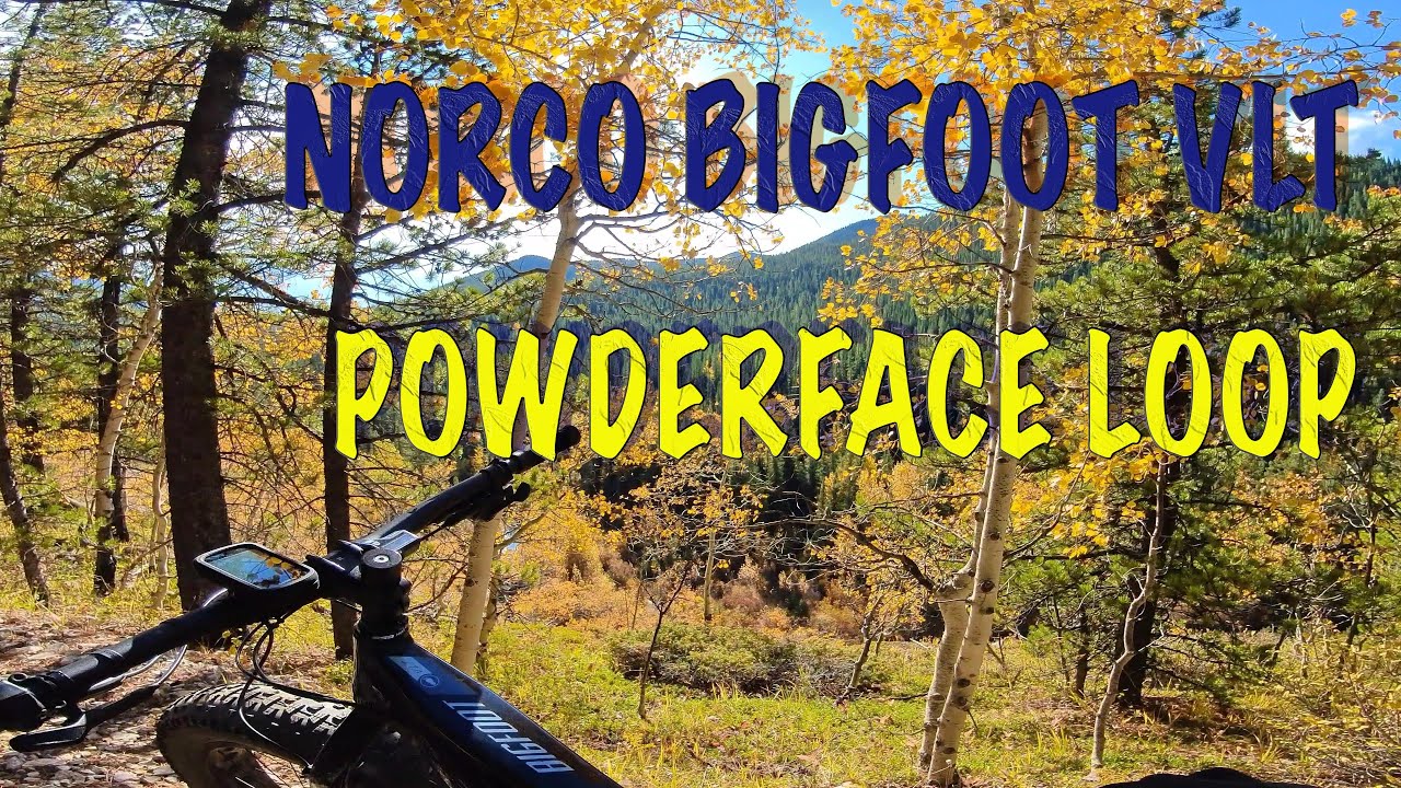 Norco Bigfoot VLT 2 | 2021 | Powderface Loop, Kananaskis | Fat ebike | Fall'21