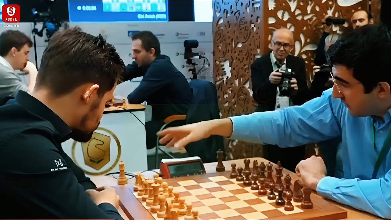 Magnus with the LONDON SYSTEM against former WORLD CHAMPION!