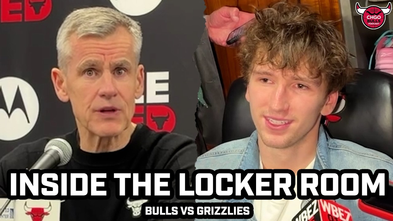 INSIDE THE LOCKER ROOM: Matas Buzelis, Bulls DOMINATE Grizzlies