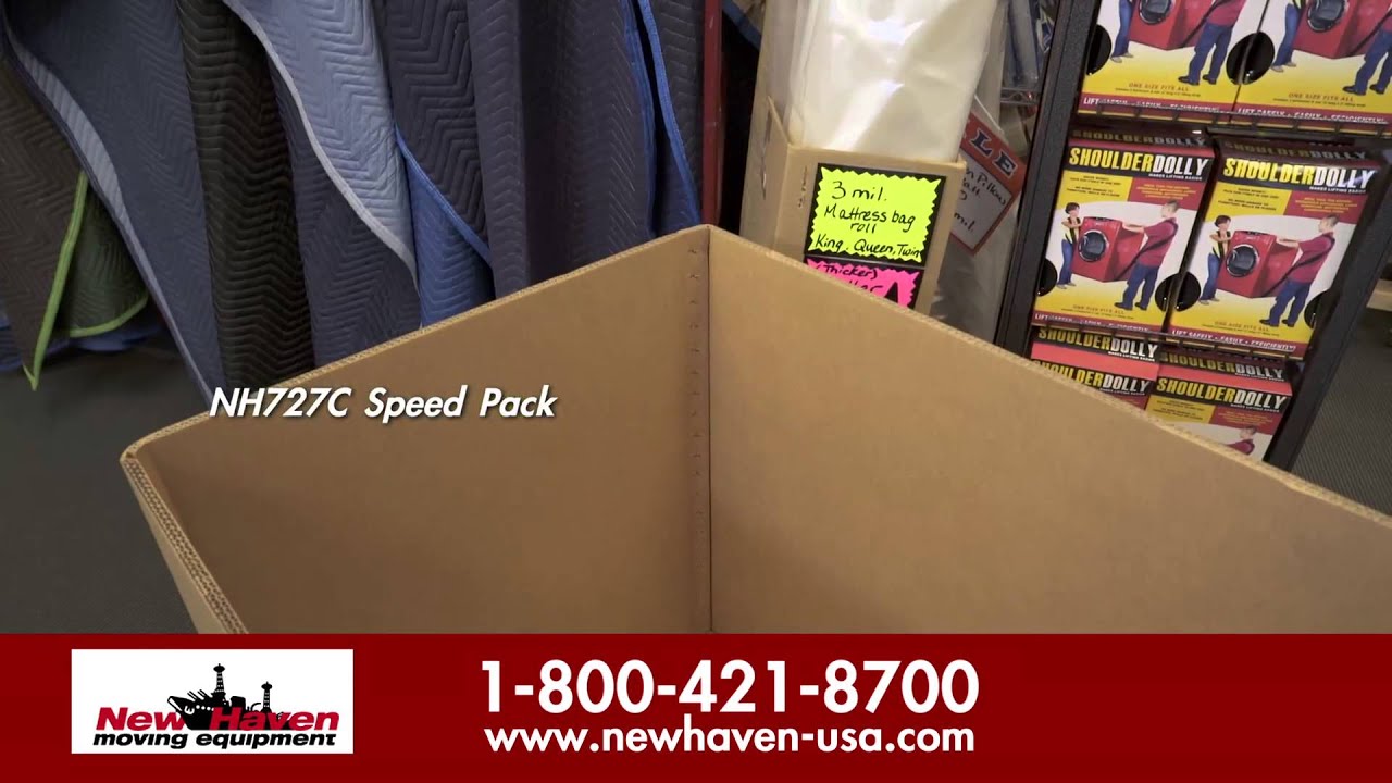 Speed Pack Boxes for Office and Industrial Moving by Newhaven-usa.com