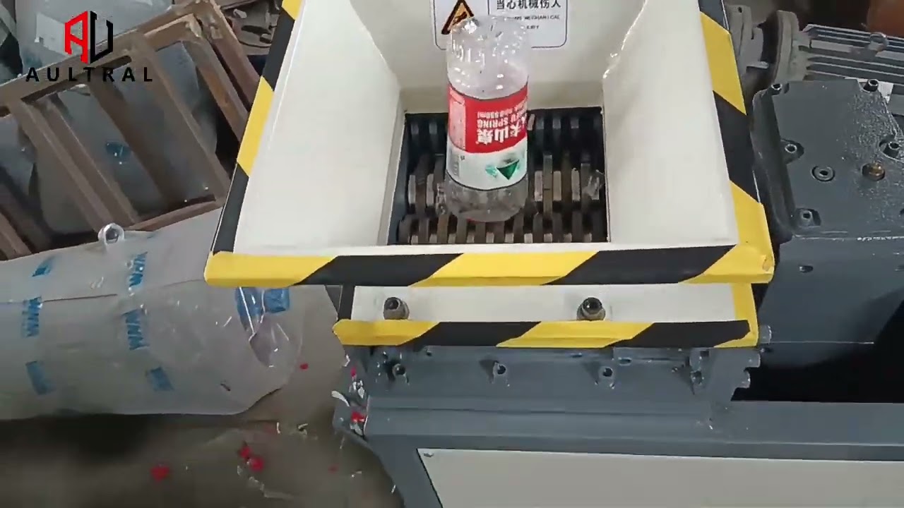 Small Plastic Bottle Shredder for Recycling