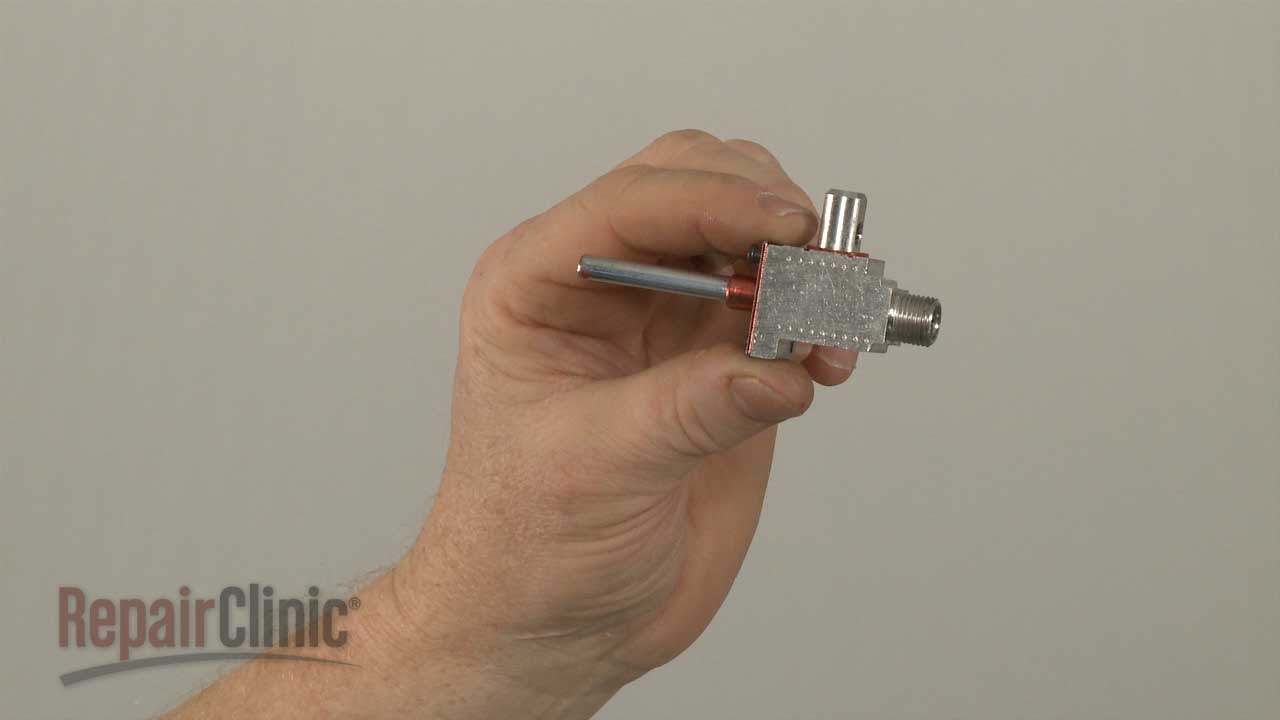 LG Gas Stove Burner Valve Replacement, Left Front #MJX61842207