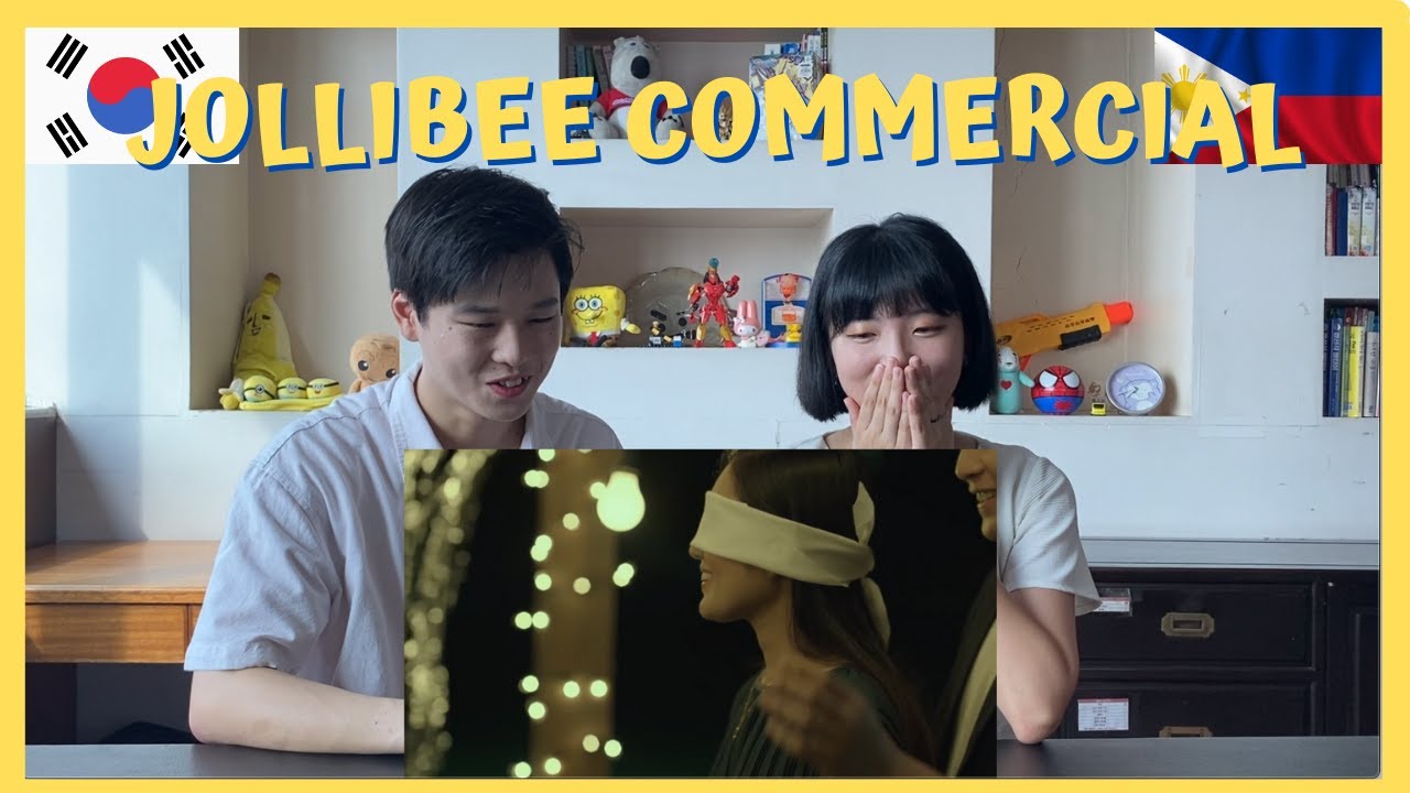 korean reaction on Jollibee comercial 'Choice'