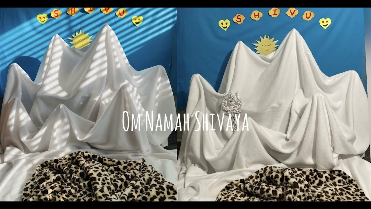 Shivratri theme baby photoshoot | Shivratri baby photoshoot