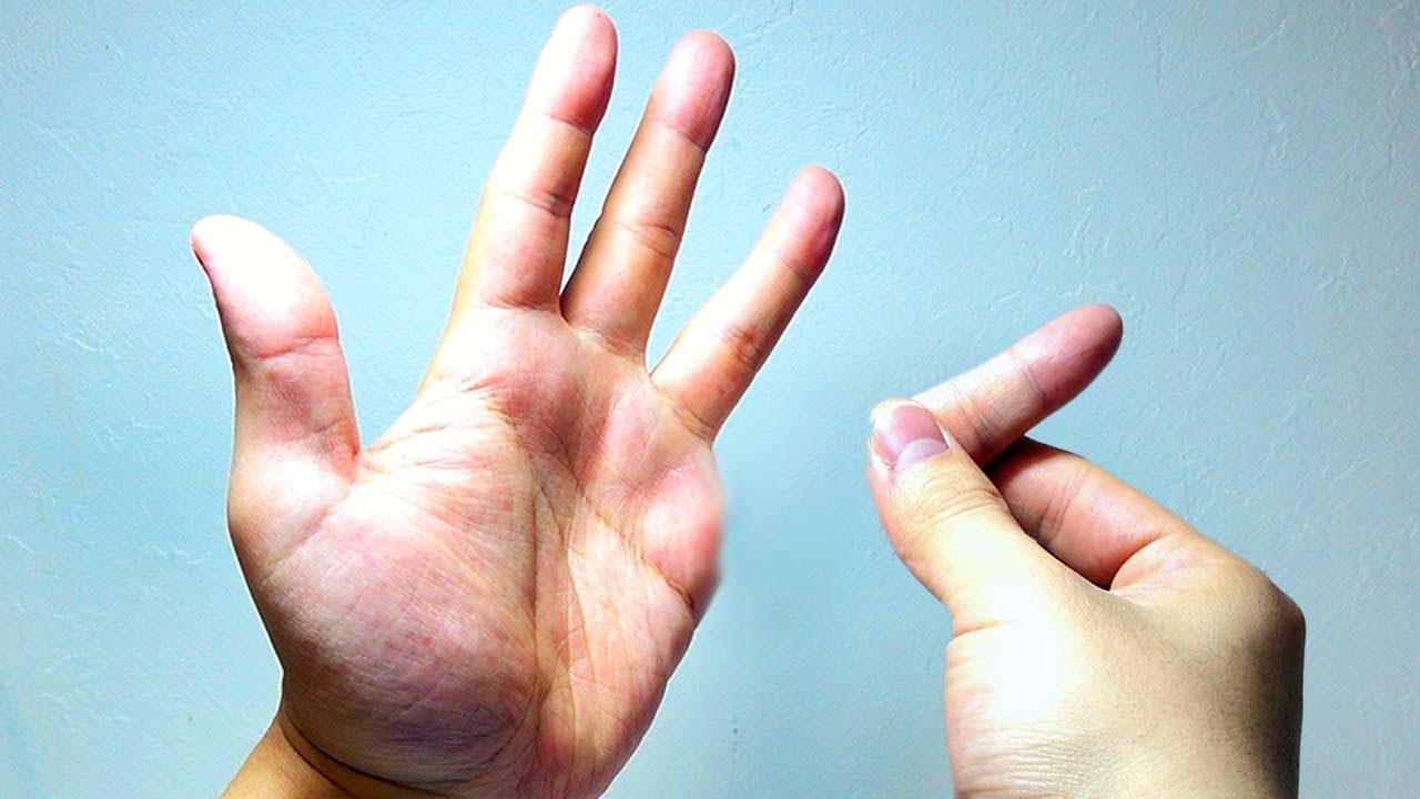 本当に自分の指を引きちぎるマジック