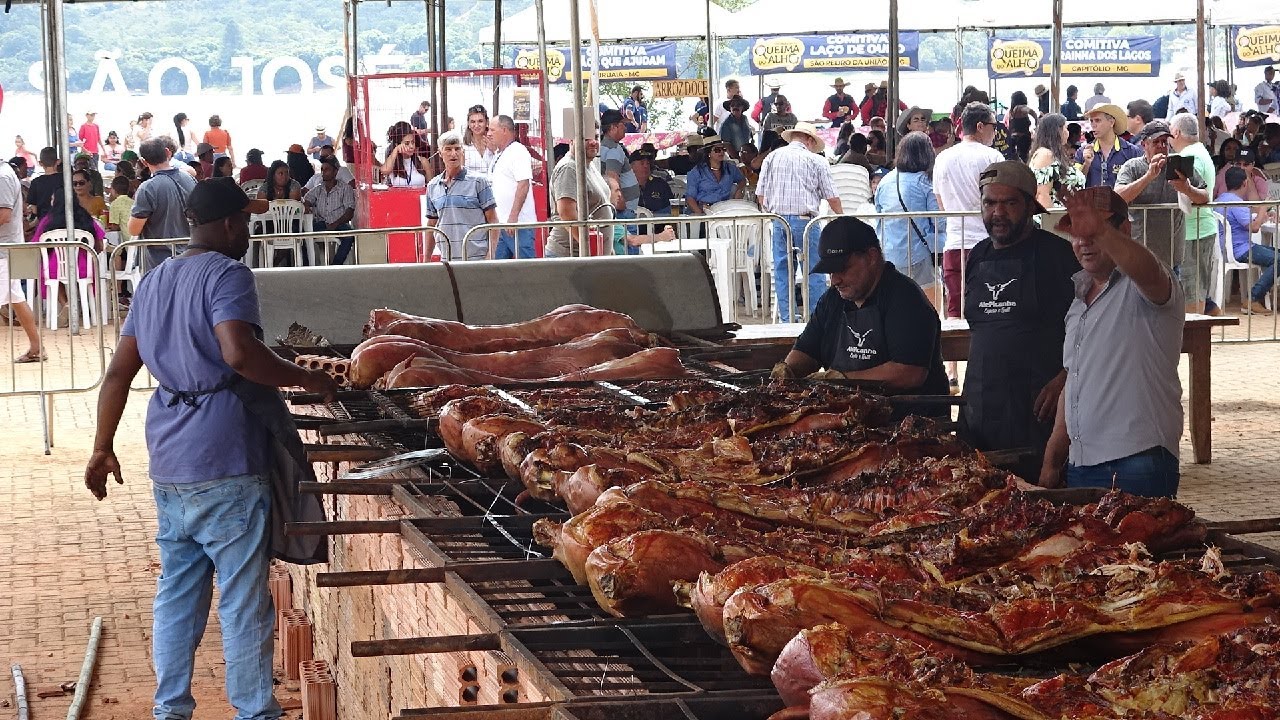 QUEIMA DO ALHO EM SÃO JOSÉ DA BARRA-MG / 2024