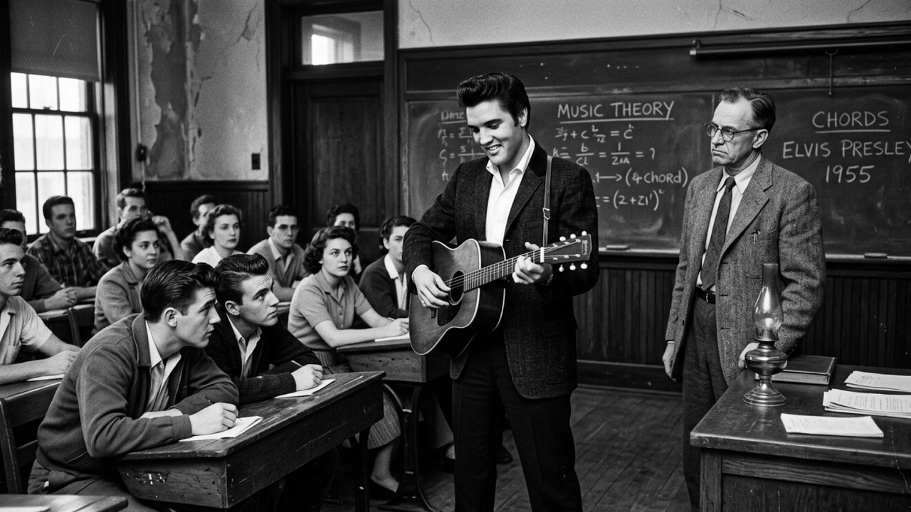 Le professeur a choisi un « élève sans avenir » pour prouver sa guitare — c’était Elvis Presley