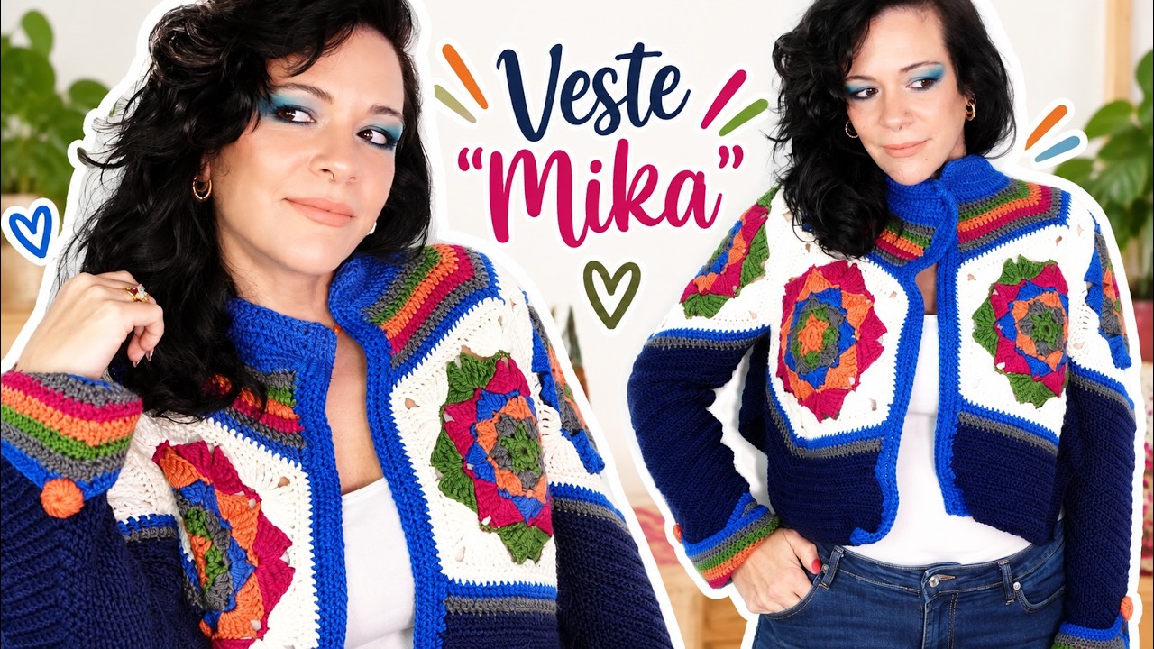 Crochet veste 