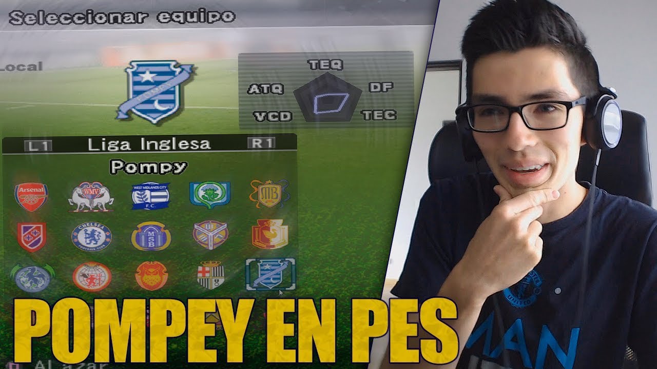 ENCUENTRO AL POMPEY EN PES 5