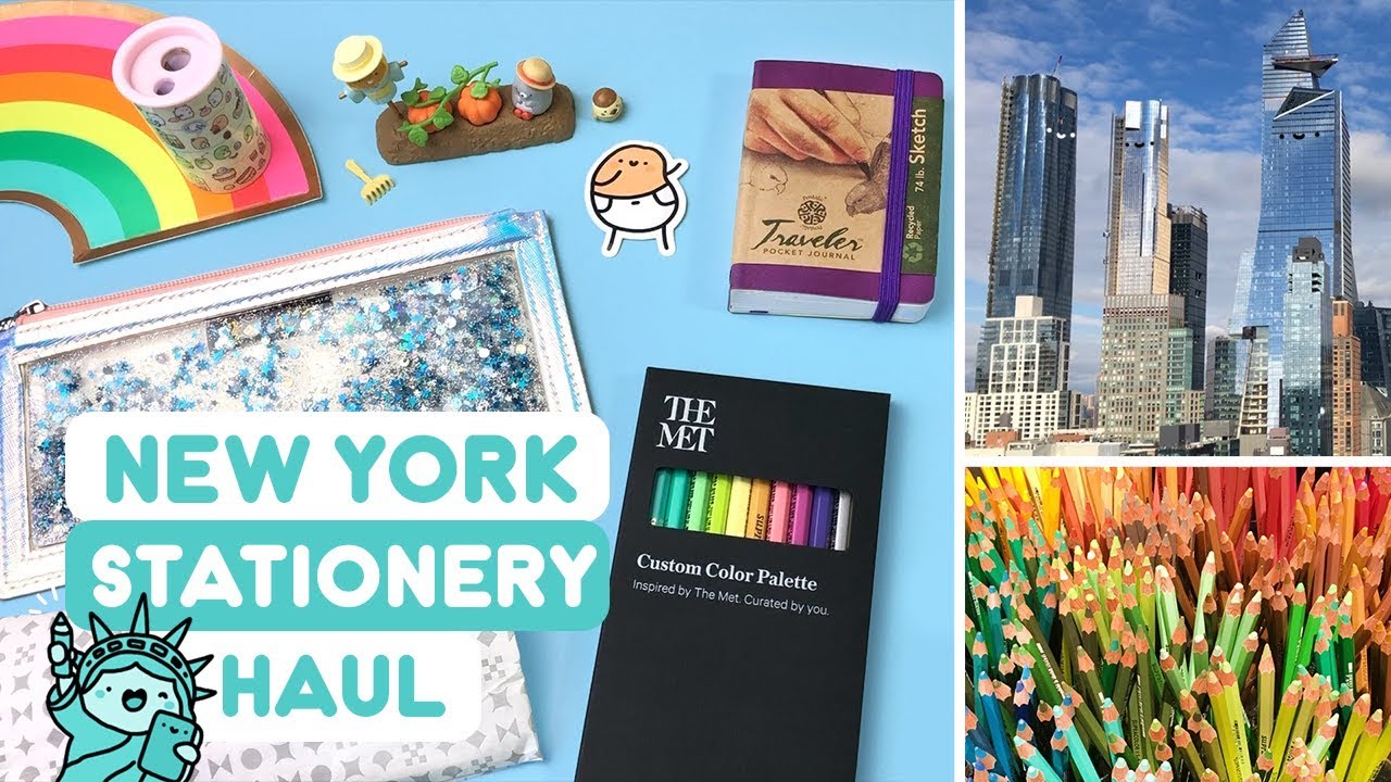 ❤️NYC Stationery Haul ✏️Markers, Sketchbooks & more! ~ KiraKiraDoodles