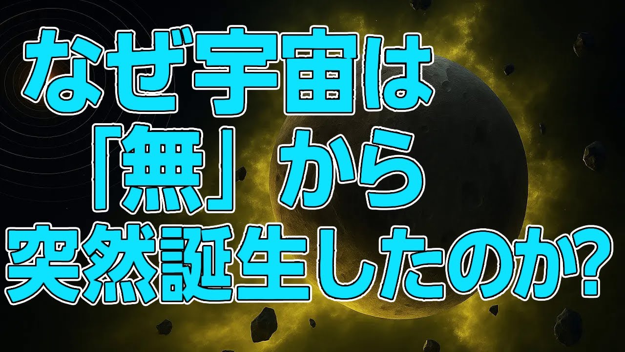 なぜ宇宙は「無」から突然誕生したのか？【宇宙の最初の瞬間に起きた現象】