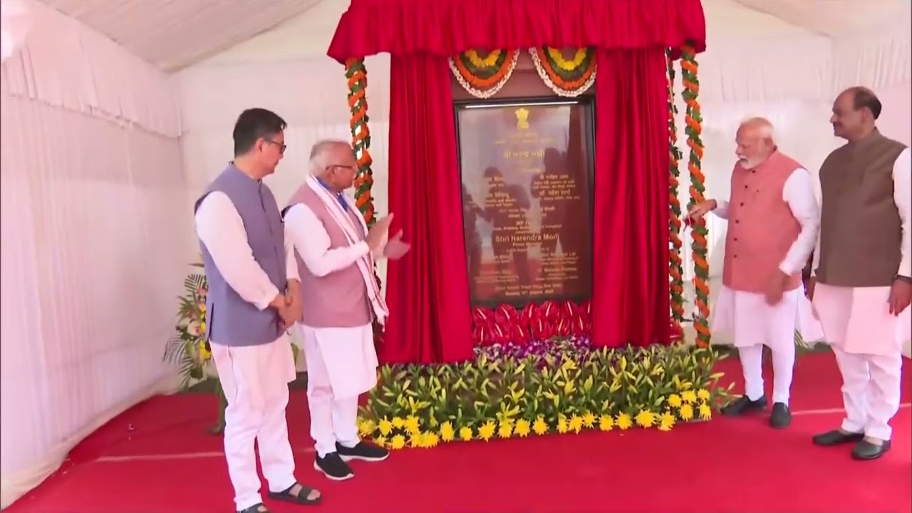 PM Modi inaugurates 184 new flats for MPs; plants Sindoor sapling in symbolic green gesture.