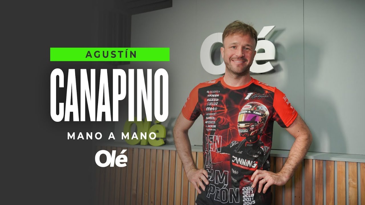 CANAPINO CON OL&Eacute;: el sue&ntilde;o cumplido con Ortelli, IndyCar y su perfecto ingl&eacute;s