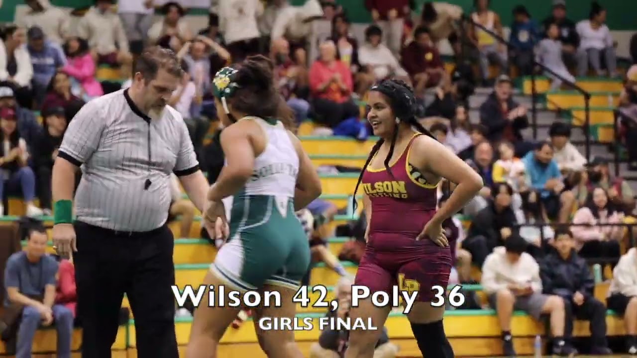 High School Wrestling: Wilson vs Long Beach Poly