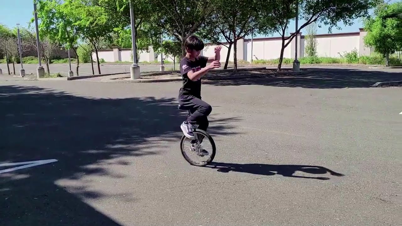 Zian's 8thGrade Exit Project Unicycling 2026